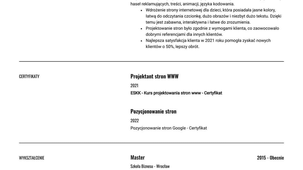Tytuł zawodowy w CV: Jak go wpisać, by zrobić wrażenie?